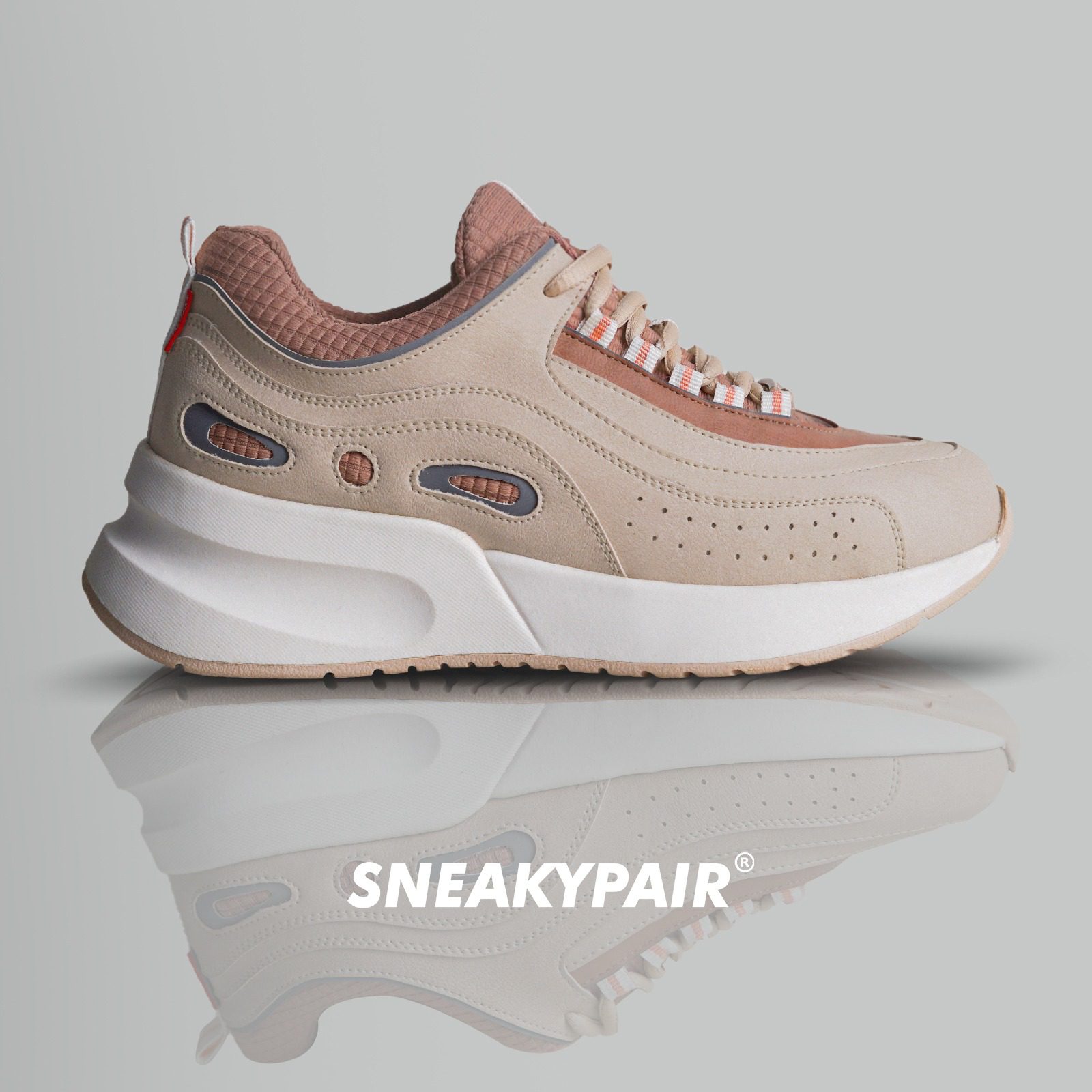 Sneakypair Wind Almond Adventure sneakers mesh wanita